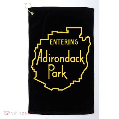 Entering Adirondack Park Sign Golf Towel