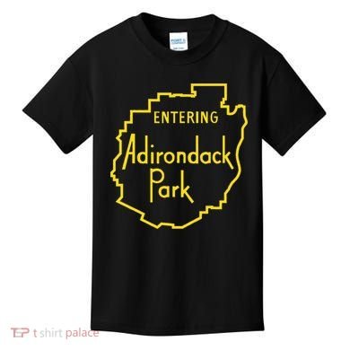 Entering Adirondack Park Sign Kids T-Shirt