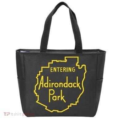 Entering Adirondack Park Sign Tote Bag