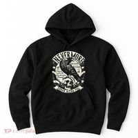 Edgar Allan Poe Quoth The Raven Hoodie thumb 0