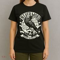 Edgar Allan Poe Quoth The Raven T-Shirt thumb 4