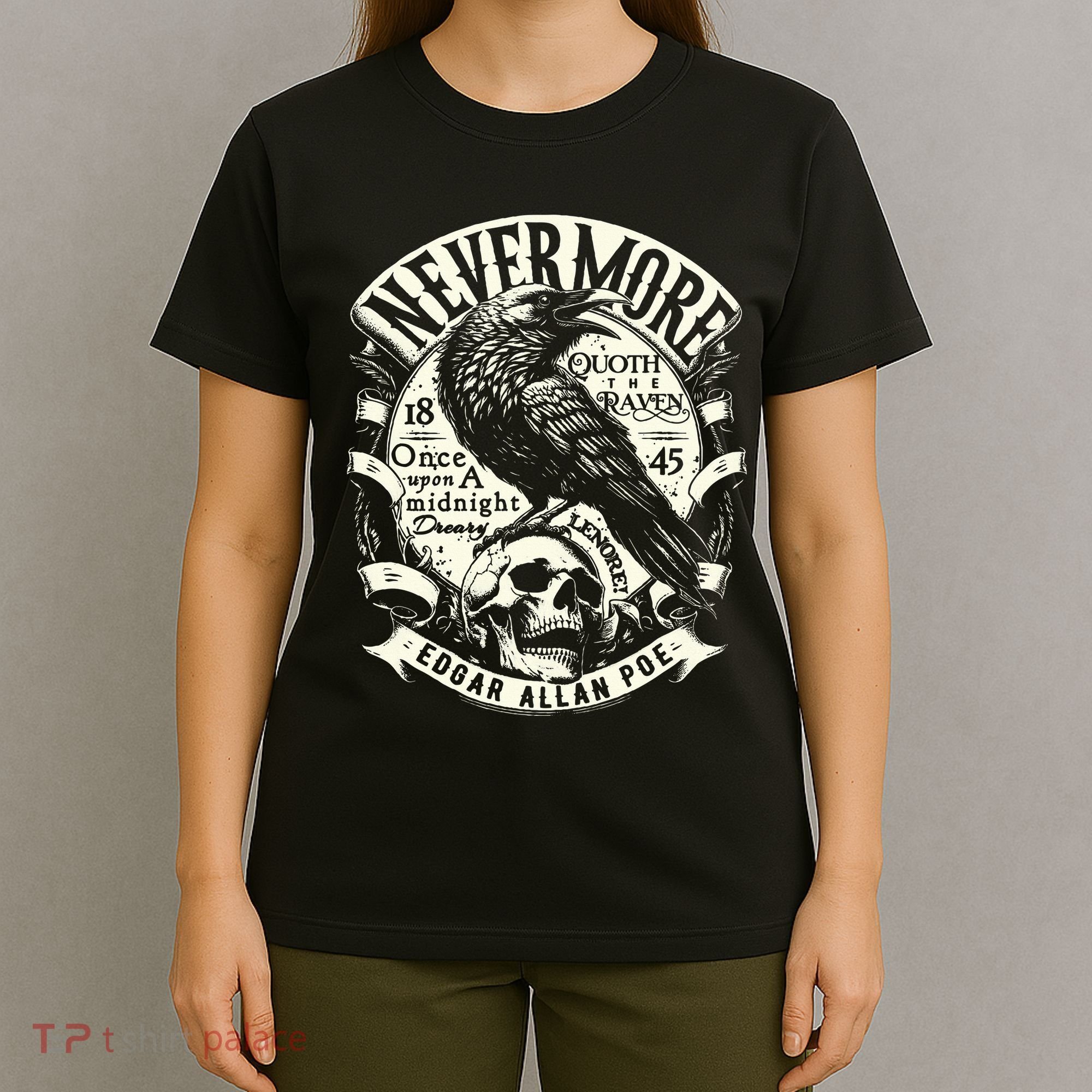 Edgar Allan Poe Quoth The Raven T-Shirt