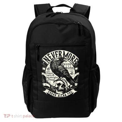 Edgar Allan Poe Quoth The Raven Backpack