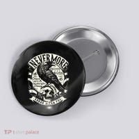 Edgar Allan Poe Quoth The Raven Button thumb 0