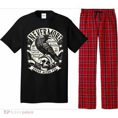 Edgar Allan Poe Quoth The Raven Pajama Set