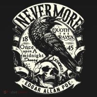 Edgar Allan Poe Quoth The Raven Polo thumb 3