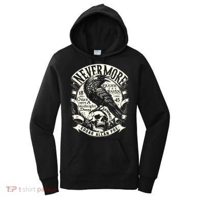Edgar Allan Poe Quoth The Raven Women's Hoodie