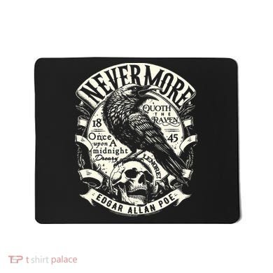 Edgar Allan Poe Quoth The Raven Mousepad