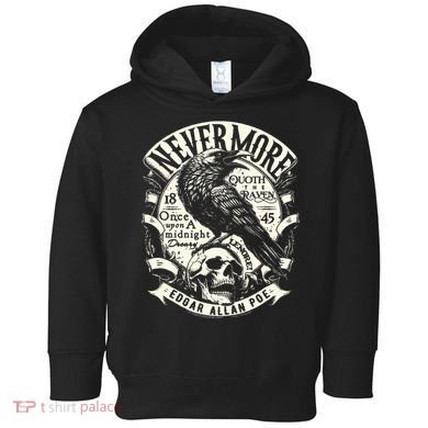 Edgar Allan Poe Quoth The Raven Toddler Hoodie