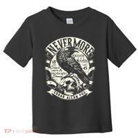 Edgar Allan Poe Quoth The Raven Toddler T-Shirt thumb 0