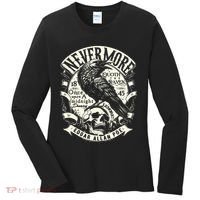 Edgar Allan Poe Quoth The Raven Women's Long Sleeve Shirt thumb 0