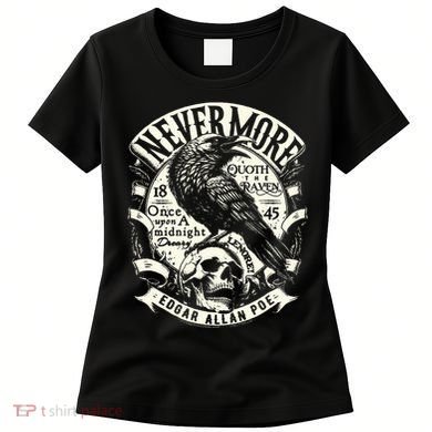 Edgar Allan Poe Quoth The Raven Women's T-Shirt