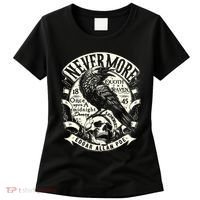 Edgar Allan Poe Quoth The Raven Women's T-Shirt thumb 0