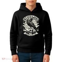 Edgar Allan Poe Quoth The Raven Kids Hoodie thumb 4