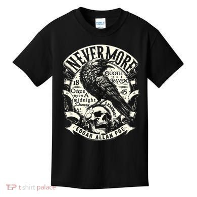 Edgar Allan Poe Quoth The Raven Kids T-Shirt