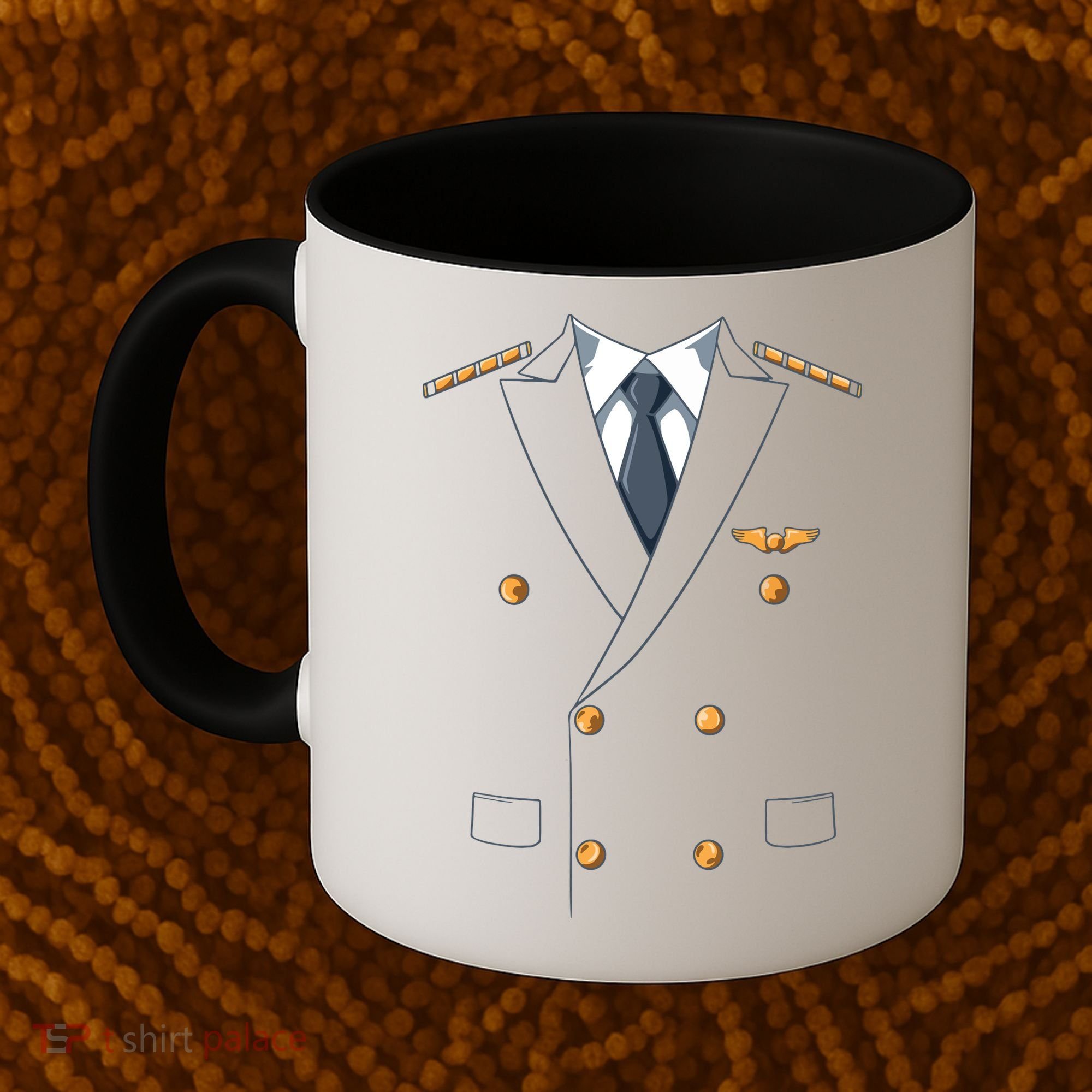 Easy Airline Pilot Costume Pilot Body Headless Pilot Costume Coffee Mug