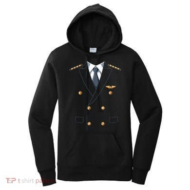 Easy Airline Pilot Costume Pilot Body Headless Pilot Costume Women's Hoodie
