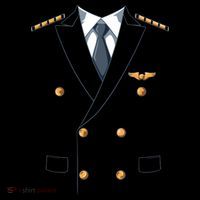 Easy Airline Pilot Costume Pilot Body Headless Pilot Costume Women's Hoodie thumb 2