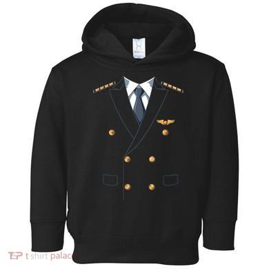 Easy Airline Pilot Costume Pilot Body Headless Pilot Costume Toddler Hoodie