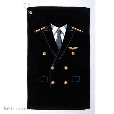 Easy Airline Pilot Costume Pilot Body Headless Pilot Costume Golf Towel