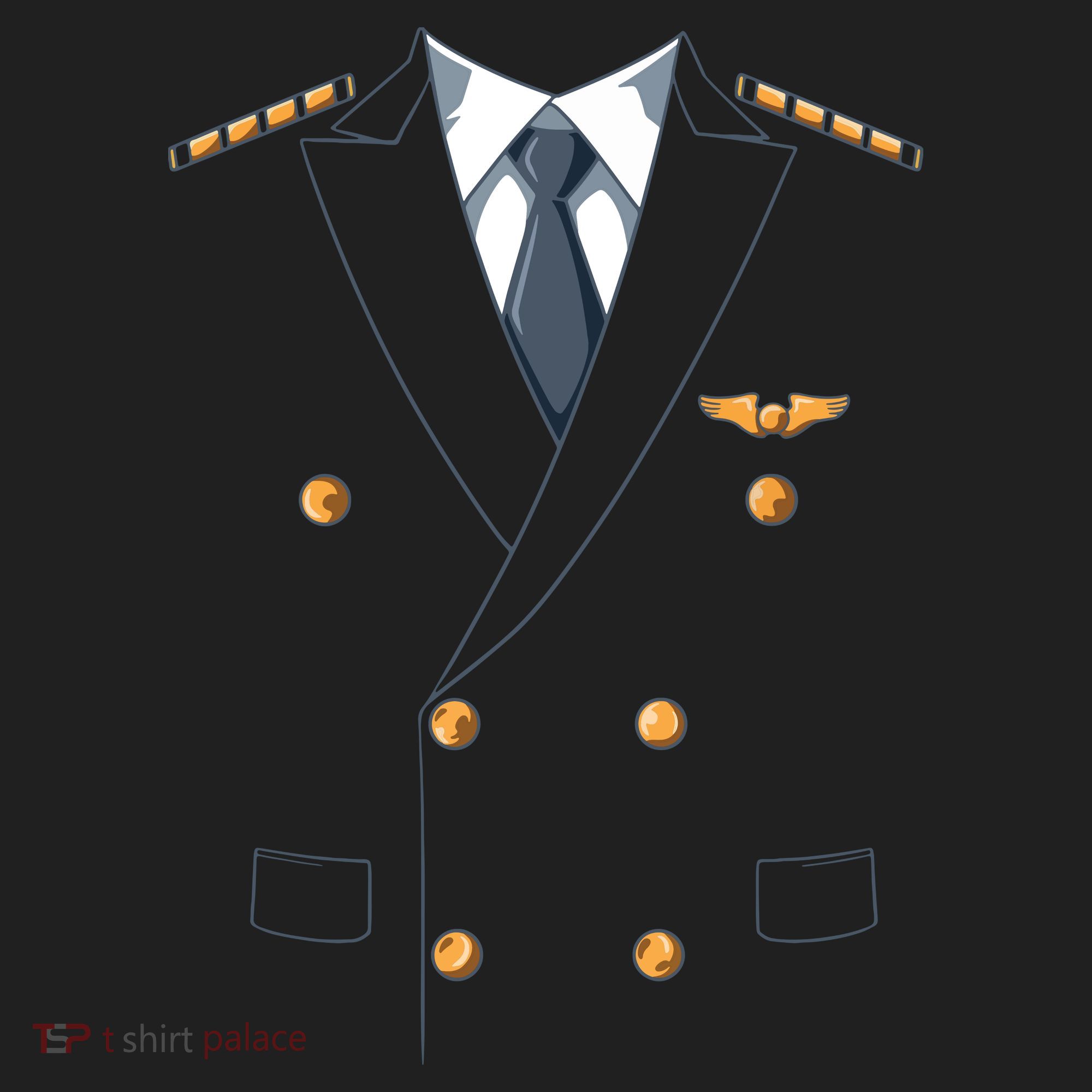 Easy Airline Pilot Costume Pilot Body Headless Pilot Costume Golf Towel