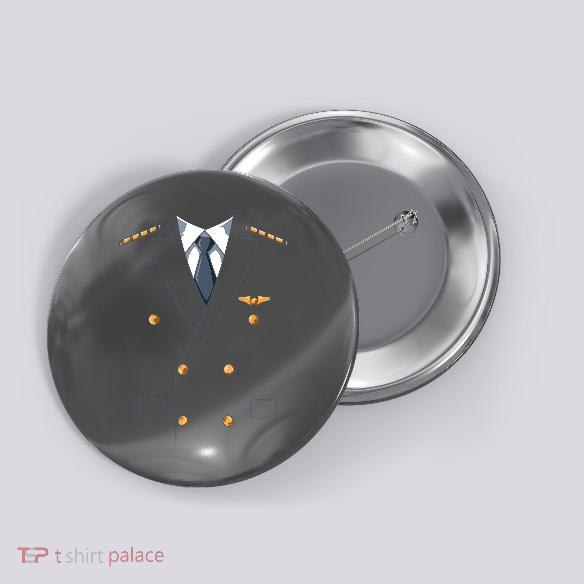 Easy Airline Pilot Costume Pilot Body Headless Pilot Costume Button