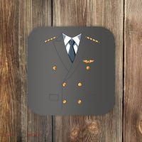 Easy Airline Pilot Costume Pilot Body Headless Pilot Costume Coaster thumb 0