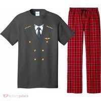 Easy Airline Pilot Costume Pilot Body Headless Pilot Costume Pajama Set thumb 0