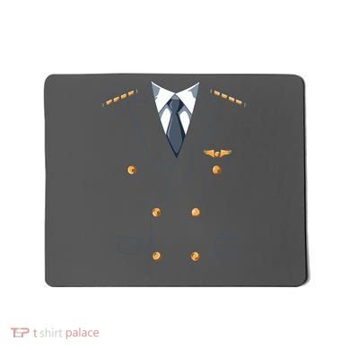 Easy Airline Pilot Costume Pilot Body Headless Pilot Costume Mousepad