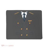 Easy Airline Pilot Costume Pilot Body Headless Pilot Costume Mousepad thumb 0