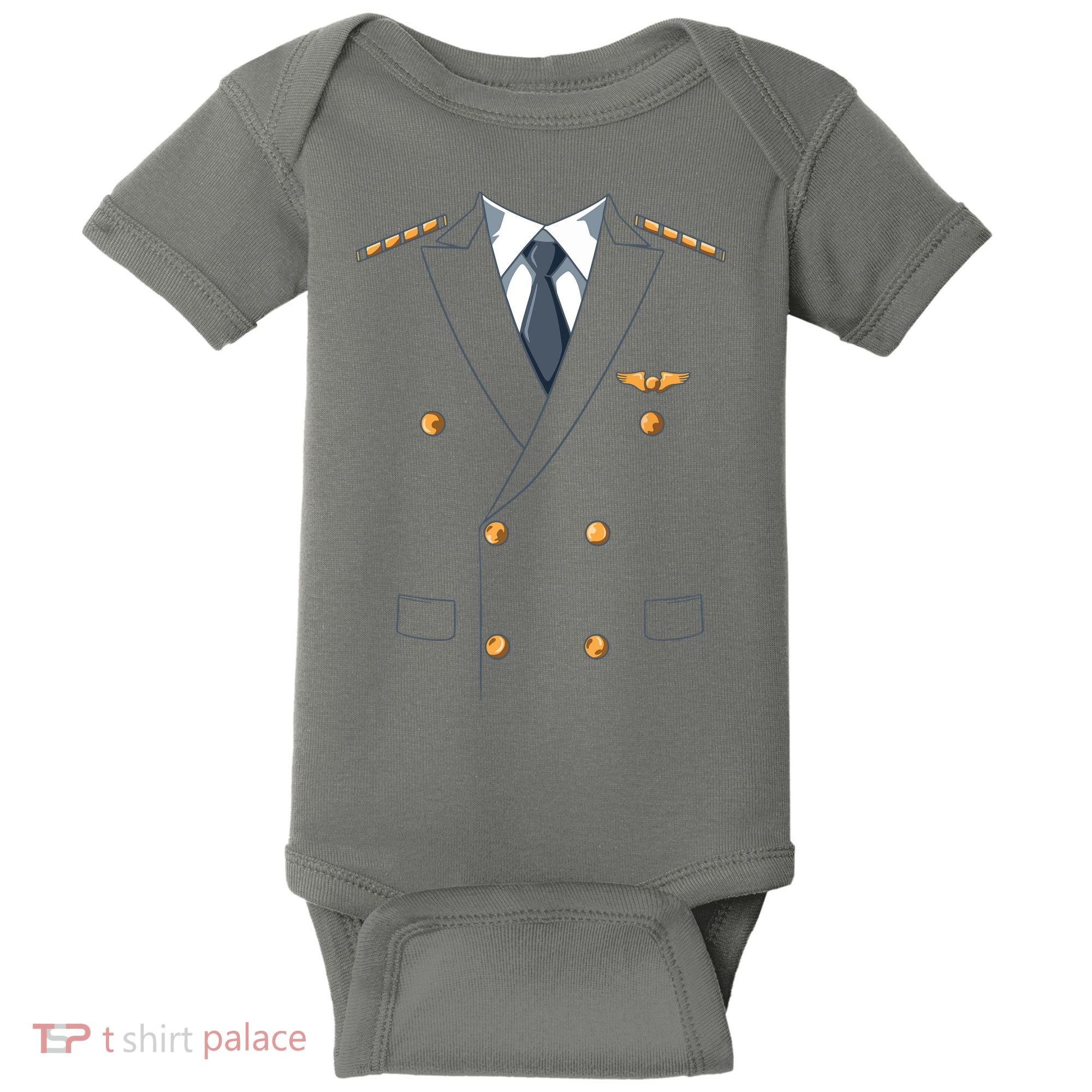 Easy Airline Pilot Costume Pilot Body Headless Pilot Costume Baby Bodysuit