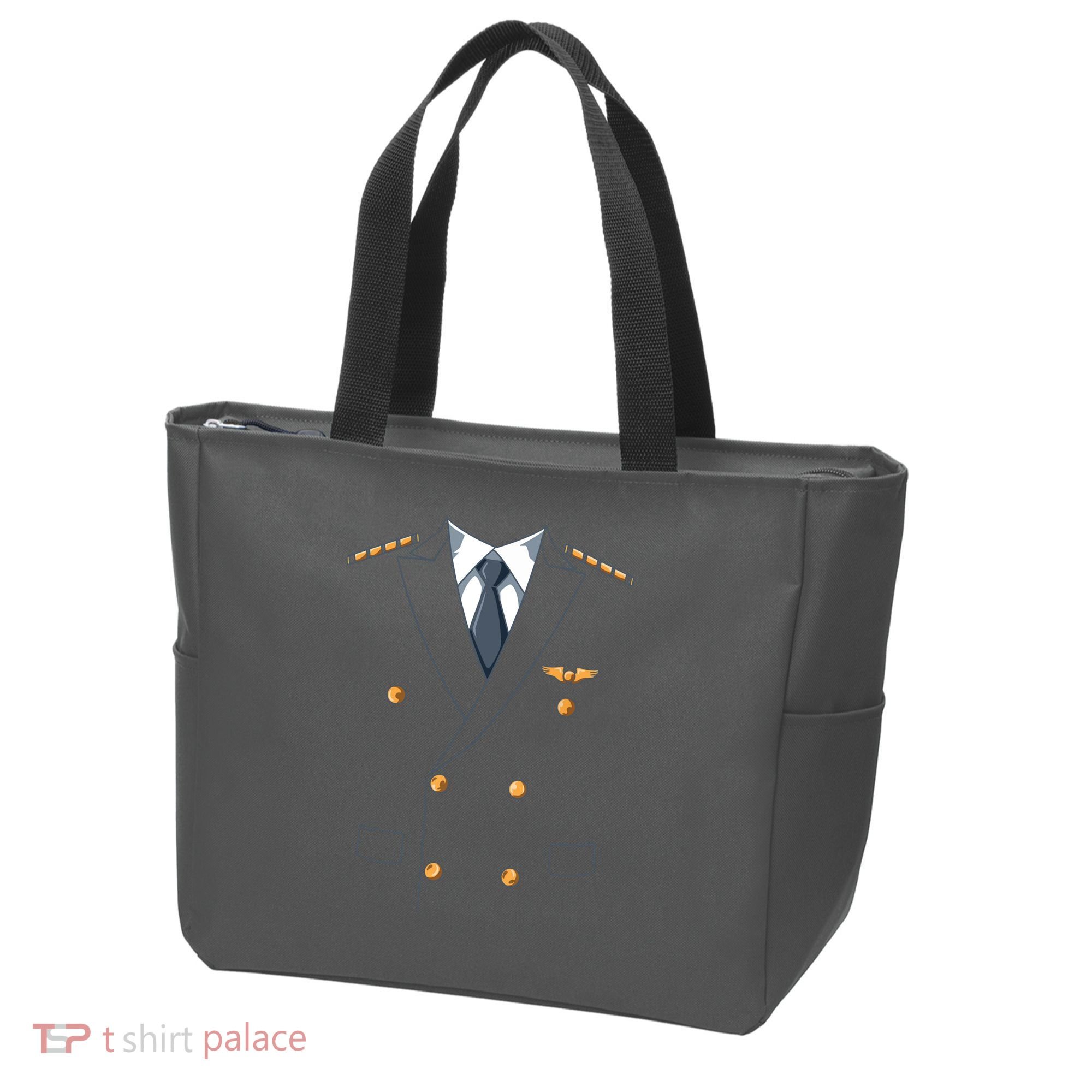 Easy Airline Pilot Costume Pilot Body Headless Pilot Costume Tote Bag
