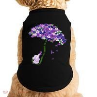 Elephant Alzheimers Purple Flower I Will Remember For You Doggie Tank thumb 0