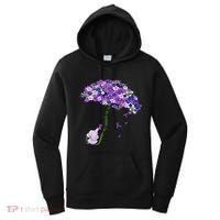 Elephant Alzheimers Purple Flower I Will Remember For You Women's Hoodie thumb 0