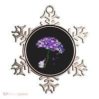 Elephant Alzheimers Purple Flower I Will Remember For You Ornament thumb 0