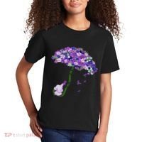 Elephant Alzheimers Purple Flower I Will Remember For You Kids T-Shirt thumb 2