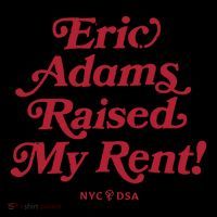Eric Adams Raised My Rent USA-Made Doggie Bandana thumb 2