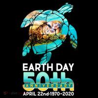Earth Day 50th Anniversary Turtle Backpack thumb 2