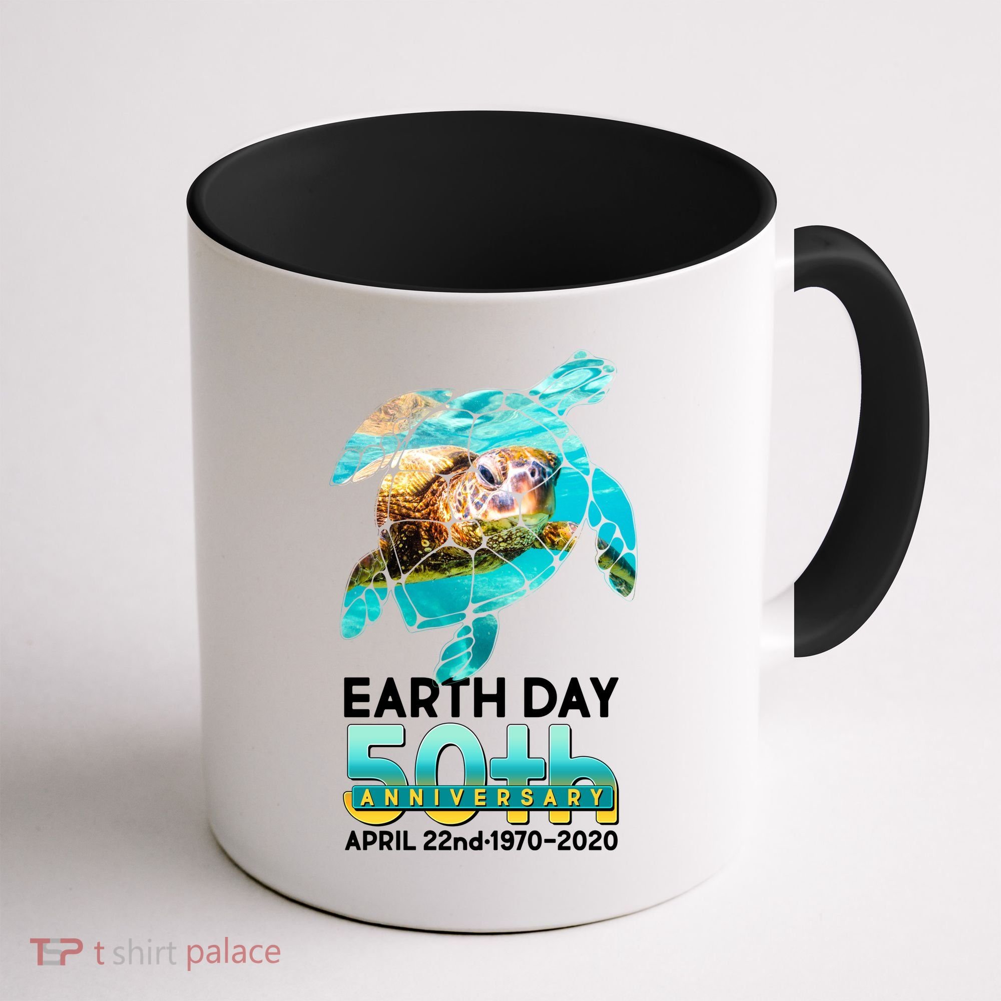 Earth Day 50th Anniversary Turtle Coffee Mug