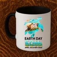 Earth Day 50th Anniversary Turtle Coffee Mug thumb 2