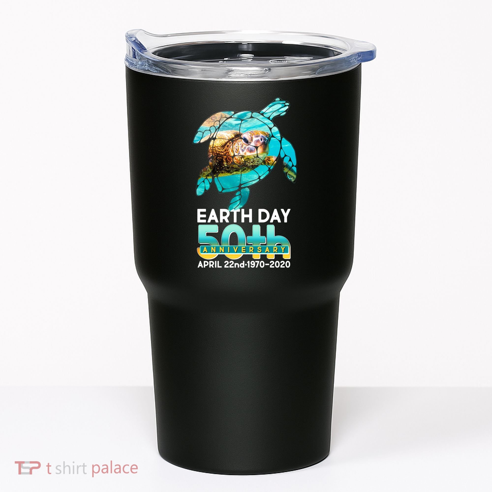 Earth Day 50th Anniversary Turtle Tumbler