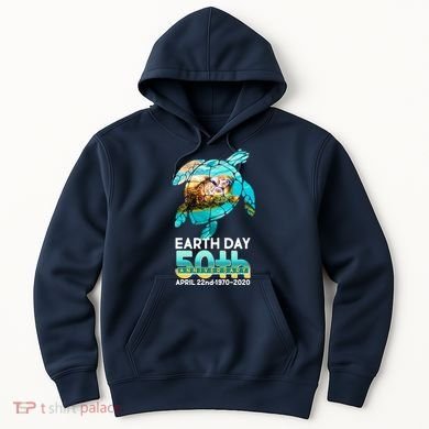 Earth Day 50th Anniversary Turtle Hoodie