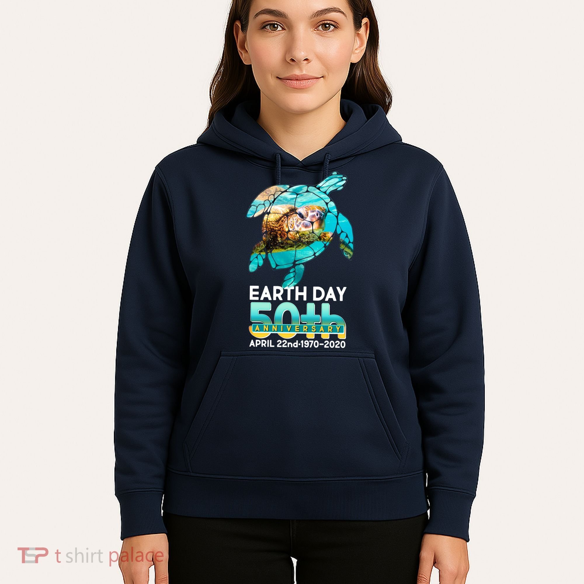 Earth Day 50th Anniversary Turtle Hoodie