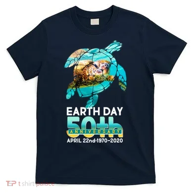 Earth Day 50th Anniversary Turtle T-Shirt