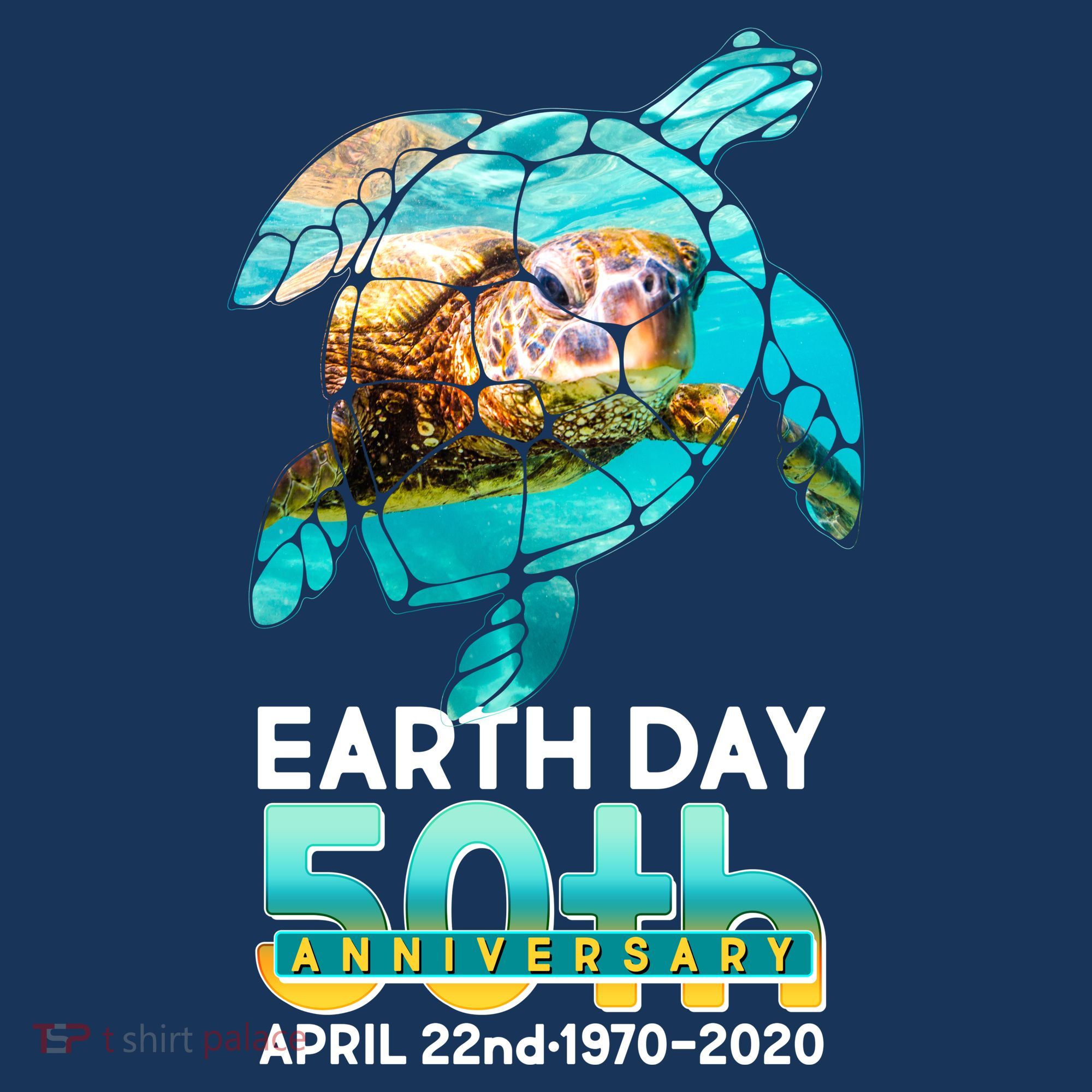 Earth Day 50th Anniversary Turtle Beanie