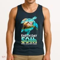 Earth Day 50th Anniversary Turtle Tank Top thumb 3