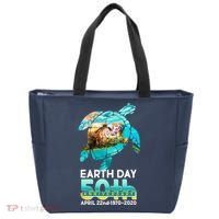 Earth Day 50th Anniversary Turtle Tote Bag thumb 0