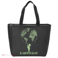 Earth Day Child Blowing Bubbles Earth  Tote Bag thumb 0