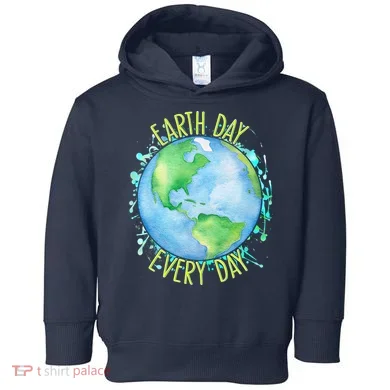 Earth Day Every Day Toddler Hoodie