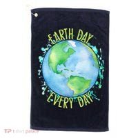 Earth Day Every Day Golf Towel thumb 0